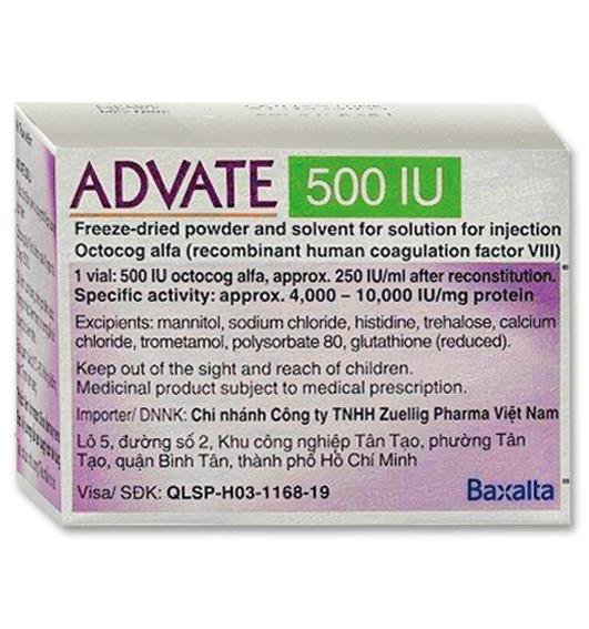 Công dụng của thuốc Advate
