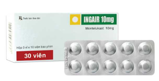 Công dụng thuốc Ingair 5mg và 10mg