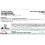 Công dụng thuốc Klomeprax