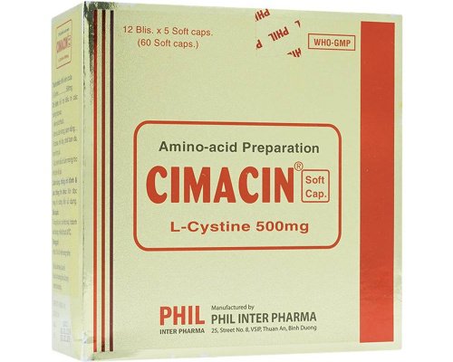 Công dụng của thuốc Cimacin