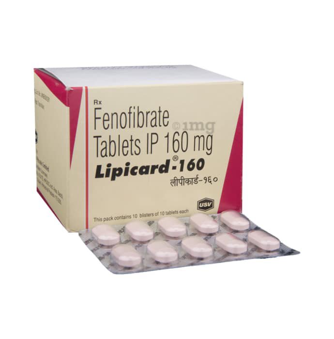 Công dụng thuốc Lipicard 160