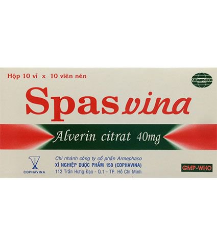 Công dụng thuốc Spasvina 40mg