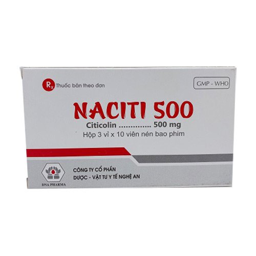Công dụng thuốc Naciti 500mg