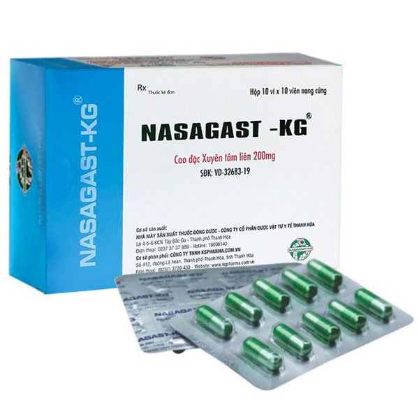 Công dụng thuốc Nasagast – KG