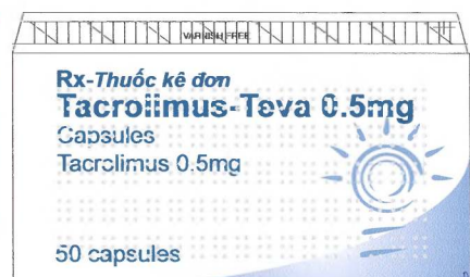 Công dụng thuốc Tacrolimus Teva 0.5mg
