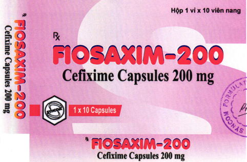 Công dụng thuốc Fiosaxim 200