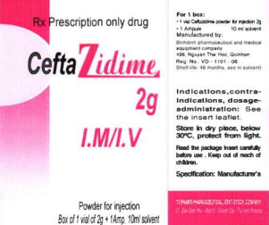 Lưu ý khi dùng thuốc CeftaZidime 2g