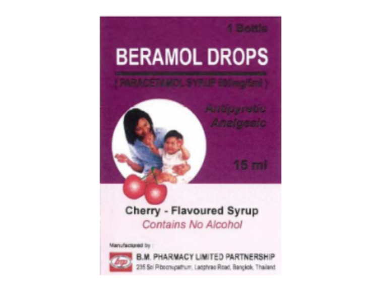 Công dụng thuốc Beramol Drops