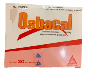 Công dụng thuốc Osbacal