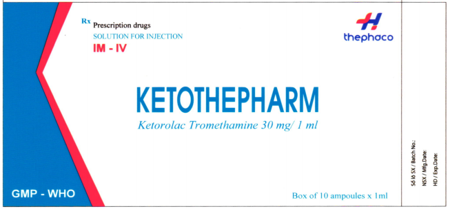 Công dụng thuốc Ketothepharm