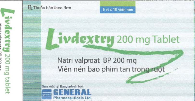 Công dụng thuốc Livdextry 200mg