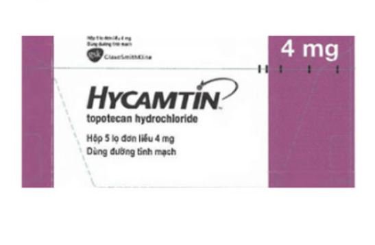 Công dụng thuốc Hycamtin 4mg