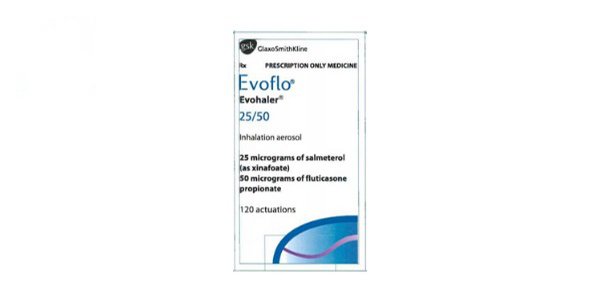 Công dụng thuốc Evoflo Evohaler 25/50mcg