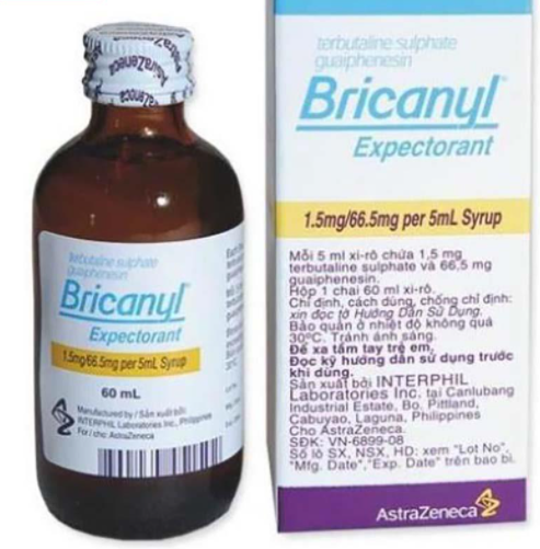 Công dụng thuốc Bricanyl Expectorant