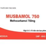 Công dụng thuốc Musbamol 750