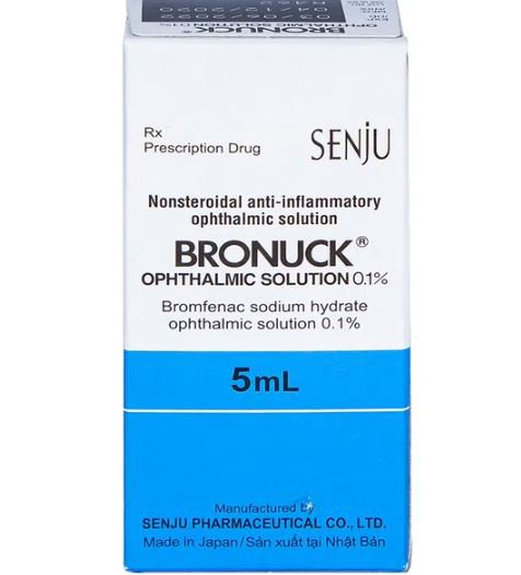 Công dụng thuốc Bronuck Ophthalmic Solution 0.1%