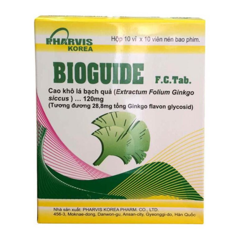 Công dụng thuốc Bioguide Film Coated Tablet