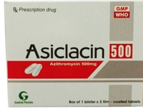 Công dụng thuốc Asiclacin 500