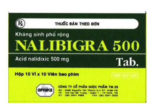 Công dụng thuốc Nalibigra 500