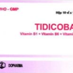 Công dụng thuốc Tidicoba