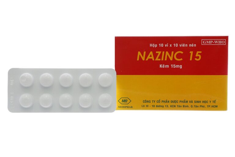 Công dụng thuốc Nazinc