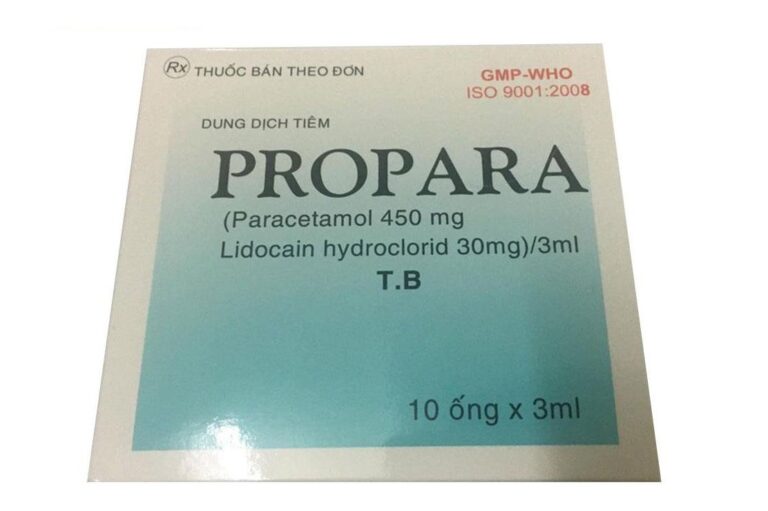 Công dụng thuốc Propara