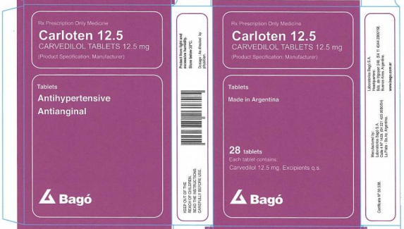 Công dụng thuốc Carloten 12.5