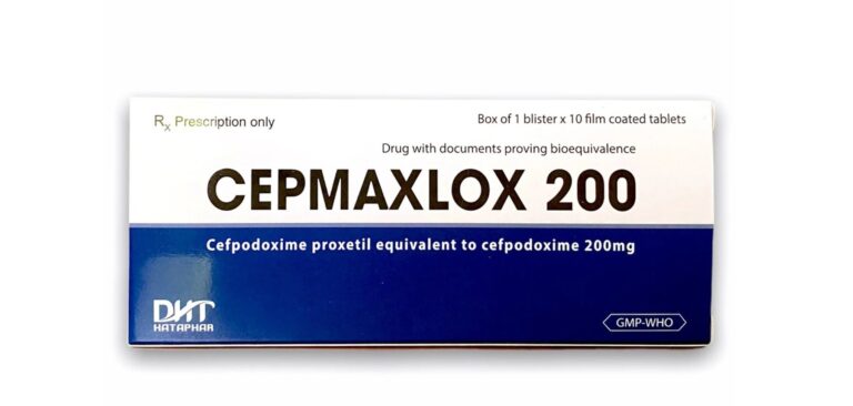 Công dụng thuốc Cepmaxlox 200 mg