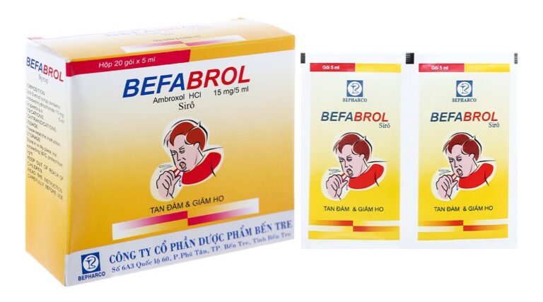 Công dụng thuốc Befabrol