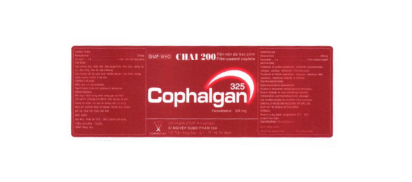 Công dụng thuốc Cophalgan 325