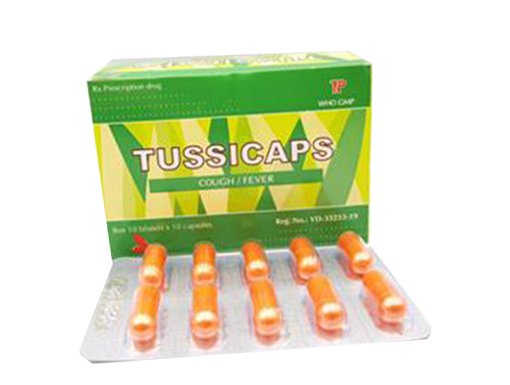 Công dụng thuốc Tussicaps