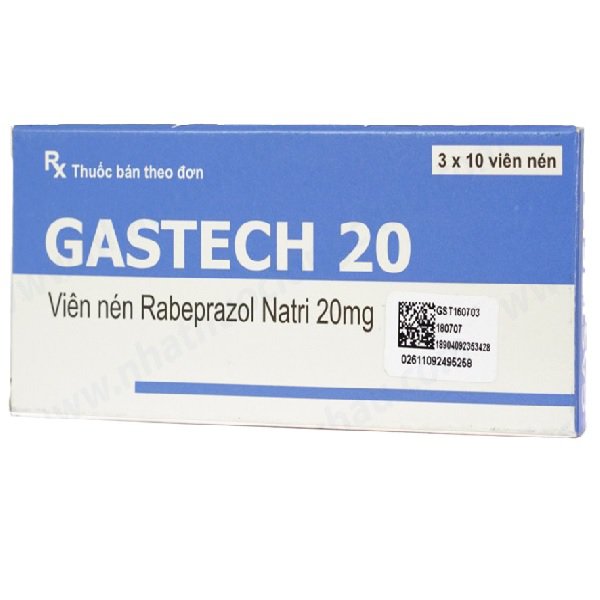 Công dụng thuốc Gastech 20