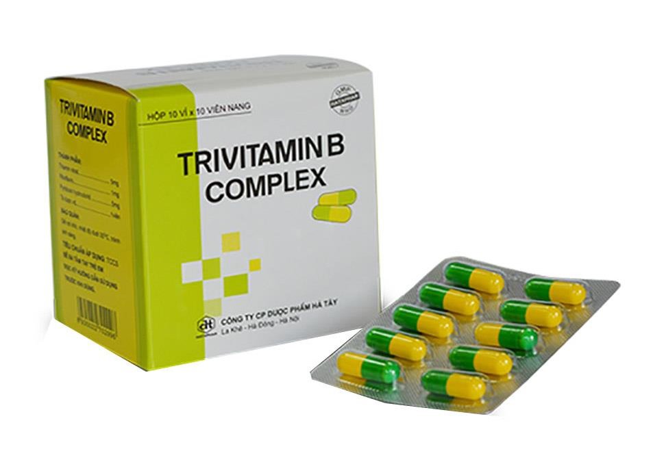 Công dụng thuốc Trivitamin B complex