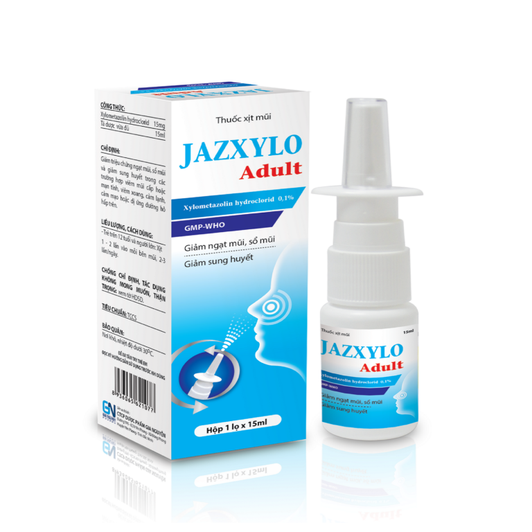 Công dụng thuốc Jazxylo