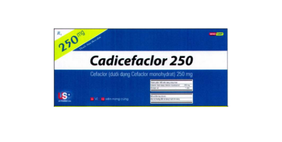 Công dụng của thuốc Cadicefaclor