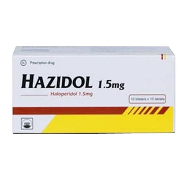 Công dụng thuốc Hazidol 1.5