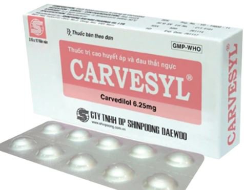 Công dụng thuốc Carvesyl