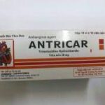 Công dụng thuốc Antricar