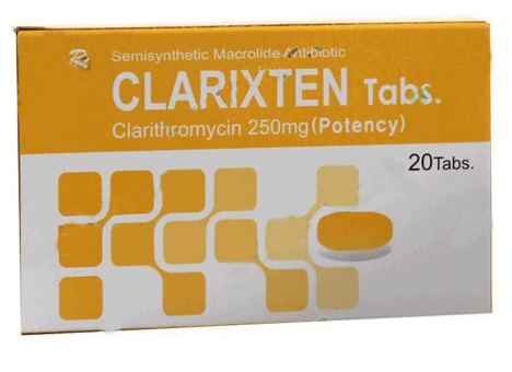 Công dụng thuốc Clarixten