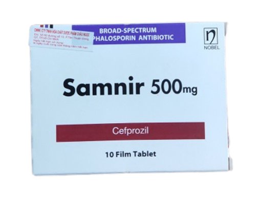 Công dụng thuốc Samnir 500mg