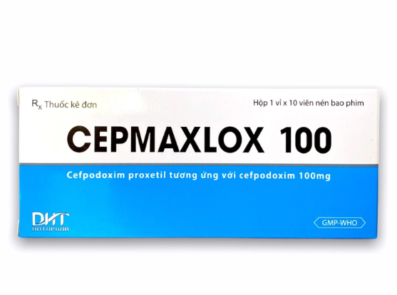 Công dụng thuốc Cepmaxlox 100