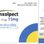 Công dụng thuốc Amxolpect 15mg