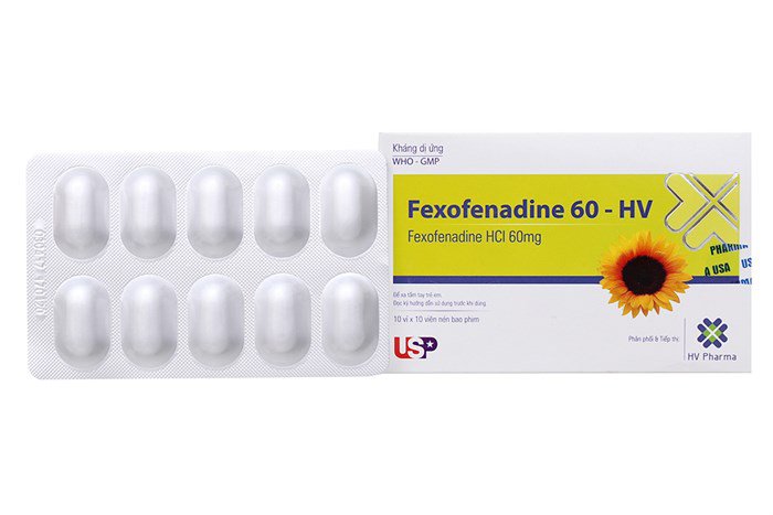Công dụng thuốc Fexofenadin 60