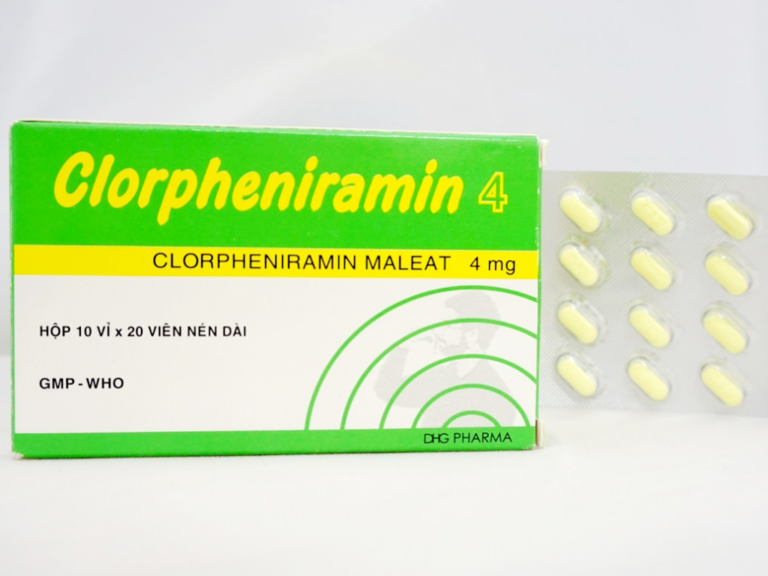 Công dụng thuốc Chlorpheniramine 4mg
