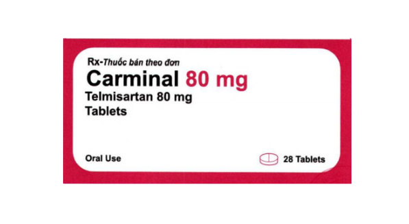 Công dụng thuốc Carminal 80mg