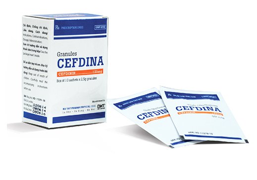 Công dụng thuốc Cefdina 125mg