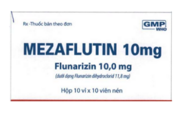 Công dụng thuốc Mezaflutin 10mg