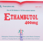 Công dụng thuốc Ethambutol 400