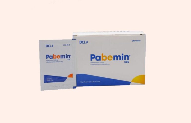 Công dụng thuốc Pabemin 325