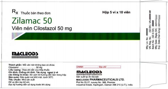 Công dụng thuốc Zilamac 100